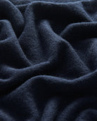 Bernard Weatherill 1/4 Zip Cashmere Mix Navy Savile Row Gentlemens Outfitters