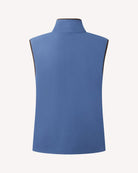 Bernard Weatherill Bernard Weatherill Fleece Gilet Air Force Blue Savile Row Gentlemens Outfitters