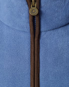 Bernard Weatherill Bernard Weatherill Fleece Gilet Air Force Blue Savile Row Gentlemens Outfitters