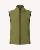 Bernard Weatherill Bernard Weatherill Fleece Gilet Green Savile Row Gentlemens Outfitters
