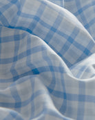 Bernard Weatherill BERNARD WEATHERILL Large Check Poplin Shirt Blues/White Savile Row Gentlemens Outfitters