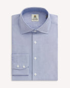 Bernard Weatherill BERNARD WEATHERILL Plain Oxford Cotton Shirt Sky Savile Row Gentlemens Outfitters