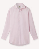 Bernard Weatherill BERNARD WEATHRILL Classic Oxford Shirt Washed Pink Savile Row Gentlemens Outfitters