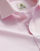 Bernard Weatherill BERNARD WEATHRILL Classic Oxford Shirt Washed Pink Savile Row Gentlemens Outfitters