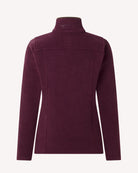 Bernard Weatherill BW Ladies 1/4 Zip Fleece Aubergine Savile Row Gentlemens Outfitters