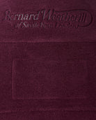 Bernard Weatherill BW Ladies 1/4 Zip Fleece Aubergine Savile Row Gentlemens Outfitters