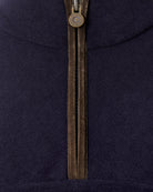 Bernard Weatherill BW Ladies 1/4 Zip Fleece Navy Savile Row Gentlemens Outfitters