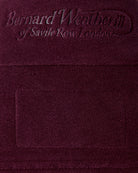 Bernard Weatherill BW Ladies Gilet Zip Fleece Aubergine Savile Row Gentlemens Outfitters