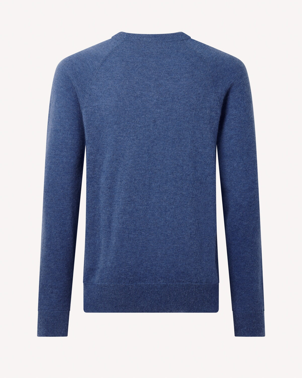 Bernard Weatherill Men's Classic Crew Neck Channel Isle Blue Savile Row Gentlemens Outfitters