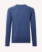 Bernard Weatherill Men's Classic Crew Neck Channel Isle Blue Savile Row Gentlemens Outfitters