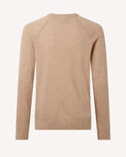 Bernard Weatherill Men's Classic Crew Neck in Camel Savile Row Gentlemens Outfitters