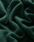 Bernard Weatherill 1/4 Zip Cashmere Mix Forest Savile Row Gentlemens Outfitters