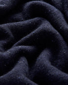 Bernard Weatherill 1/4 Zip Melange Neps NAVY Savile Row Gentlemens Outfitters