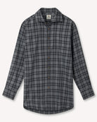 Bernard Weatherill BERNARD WEATHERILL Country Check Cotton Shirt Grey Savile Row Gentlemens Outfitters