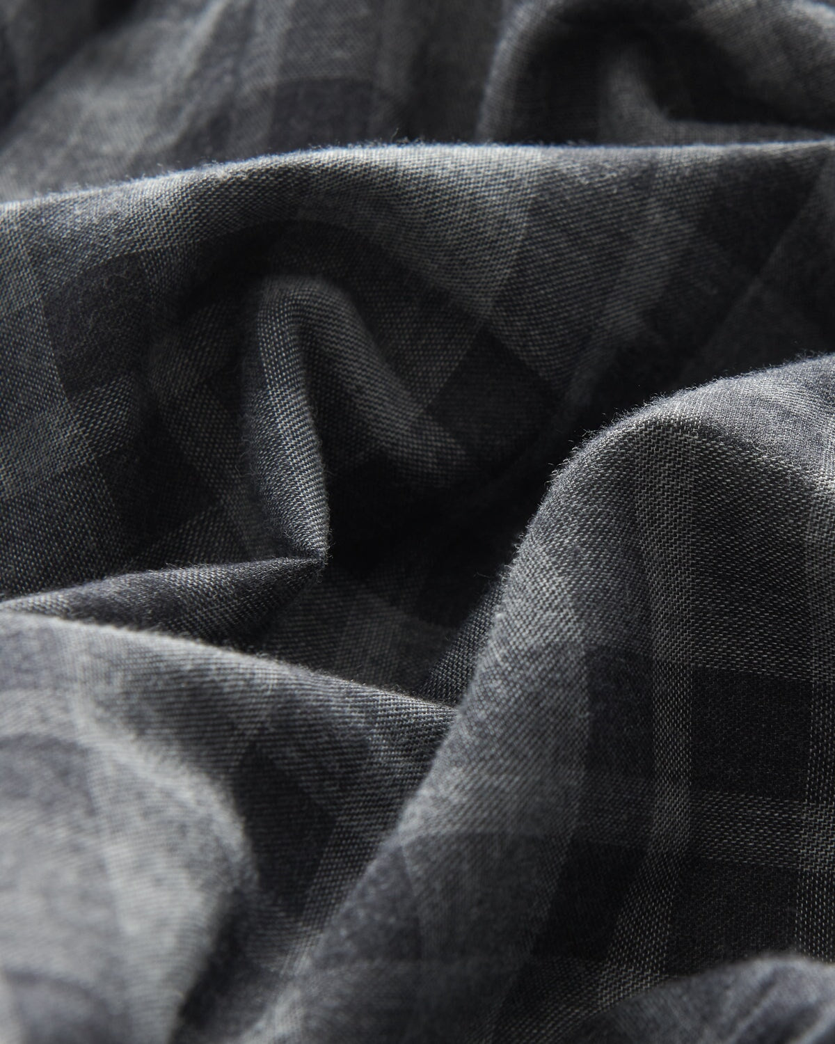 Bernard Weatherill BERNARD WEATHERILL Country Check Cotton Shirt Grey Savile Row Gentlemens Outfitters