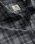 Bernard Weatherill BERNARD WEATHERILL Country Check Cotton Shirt Grey Savile Row Gentlemens Outfitters