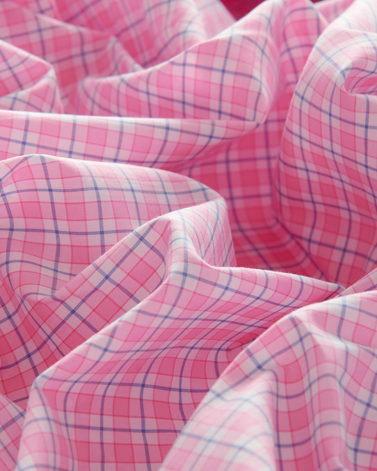 Bernard Weatherill BERNARD WEATHERILL Country Check Shirt Pink/Blue Savile Row Gentlemens Outfitters