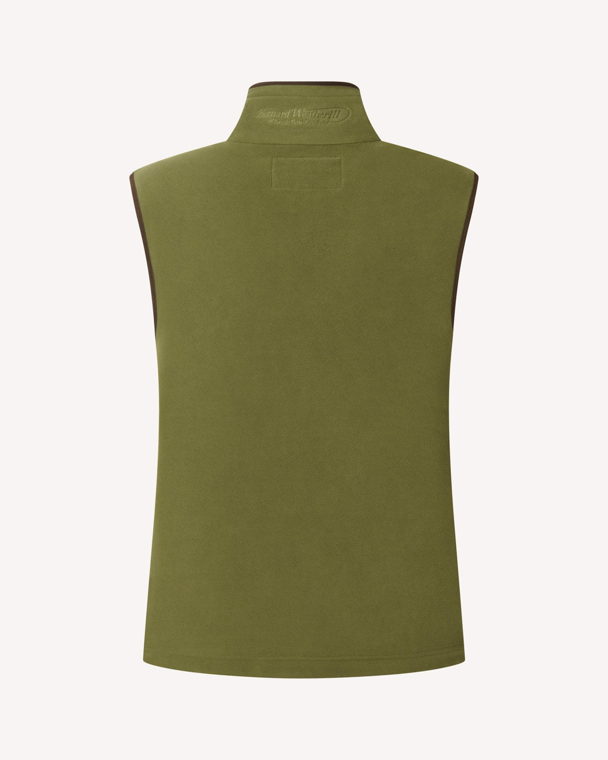 Bernard Weatherill Bernard Weatherill Fleece Gilet Green Savile Row Gentlemens Outfitters