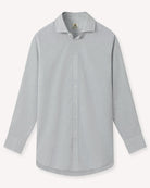 Bernard Weatherill BERNARD WEATHERILL Plain Textured Shirt Light Grey Savile Row Gentlemens Outfitters