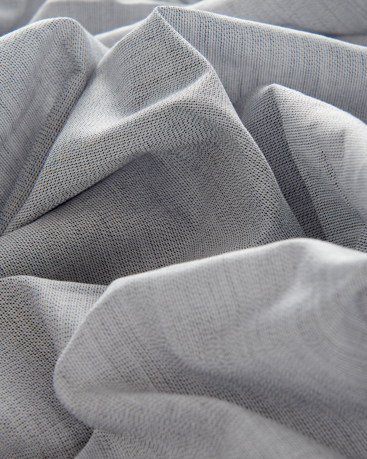 Bernard Weatherill BERNARD WEATHERILL Plain Textured Shirt Light Grey Savile Row Gentlemens Outfitters