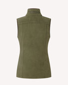 Bernard Weatherill BW Ladies Gilet Zip Fleece Forest Savile Row Gentlemens Outfitters