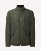 Bernard Weatherill BW Quilted Padded Jacket Thyme Savile Row Gentlemens Outfitters