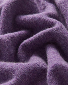 Bernard Weatherill Lambswool Plain Crew Neck Heather Savile Row Gentlemens Outfitters