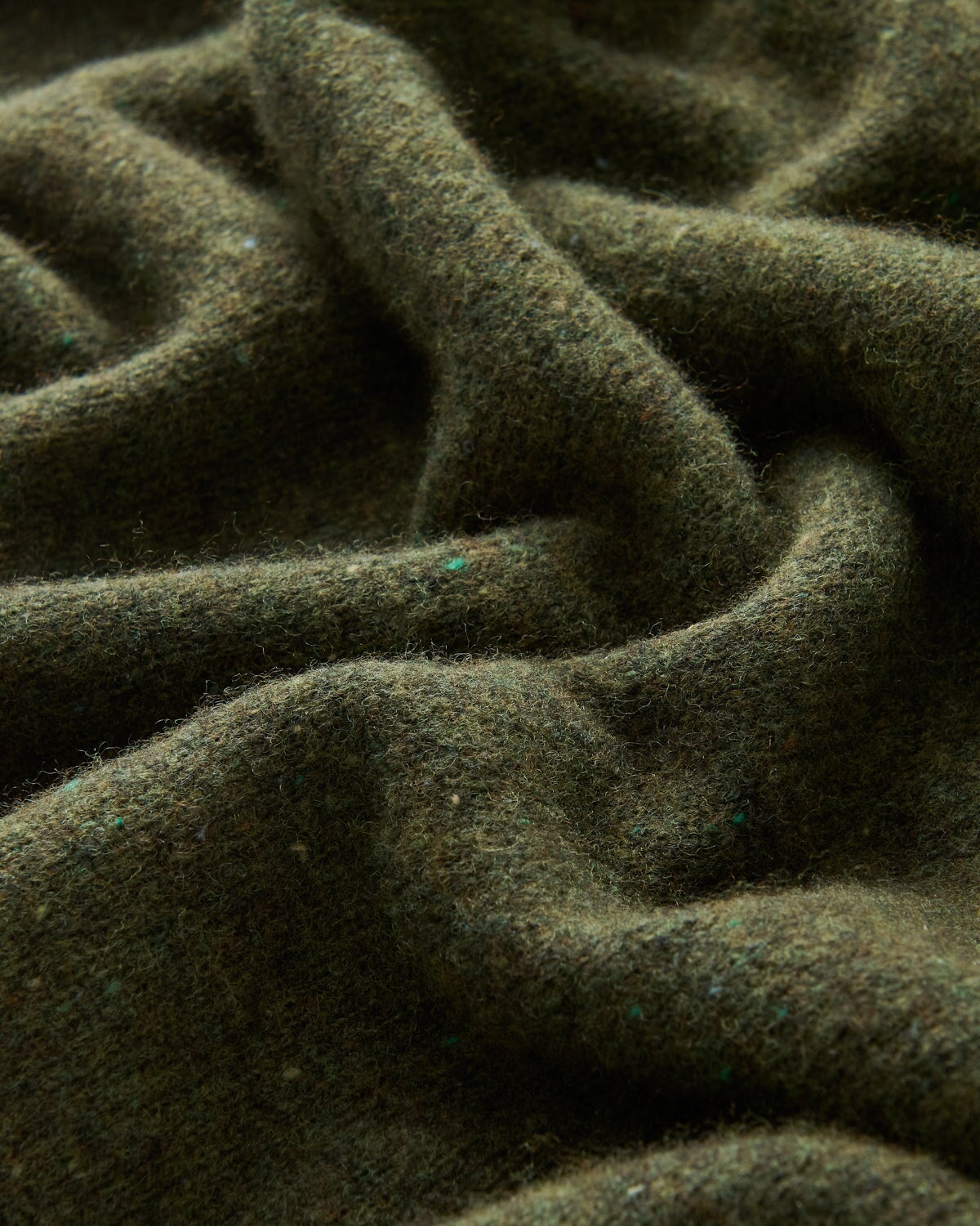 Bernard Weatherill Plain Roll Neck Melange Tweed THYME FLEC Savile Row Gentlemens Outfitters