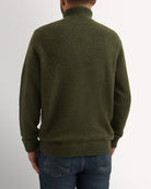 Bernard Weatherill Plain Roll Neck Melange Tweed THYME FLEC Savile Row Gentlemens Outfitters