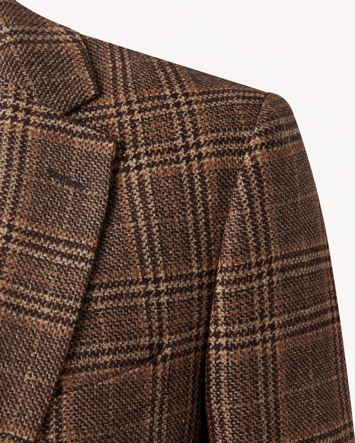 Bernard Weatherill SB2 Cash Mix Overcheck Tweed Jacket Savile Row Gentlemens Outfitters