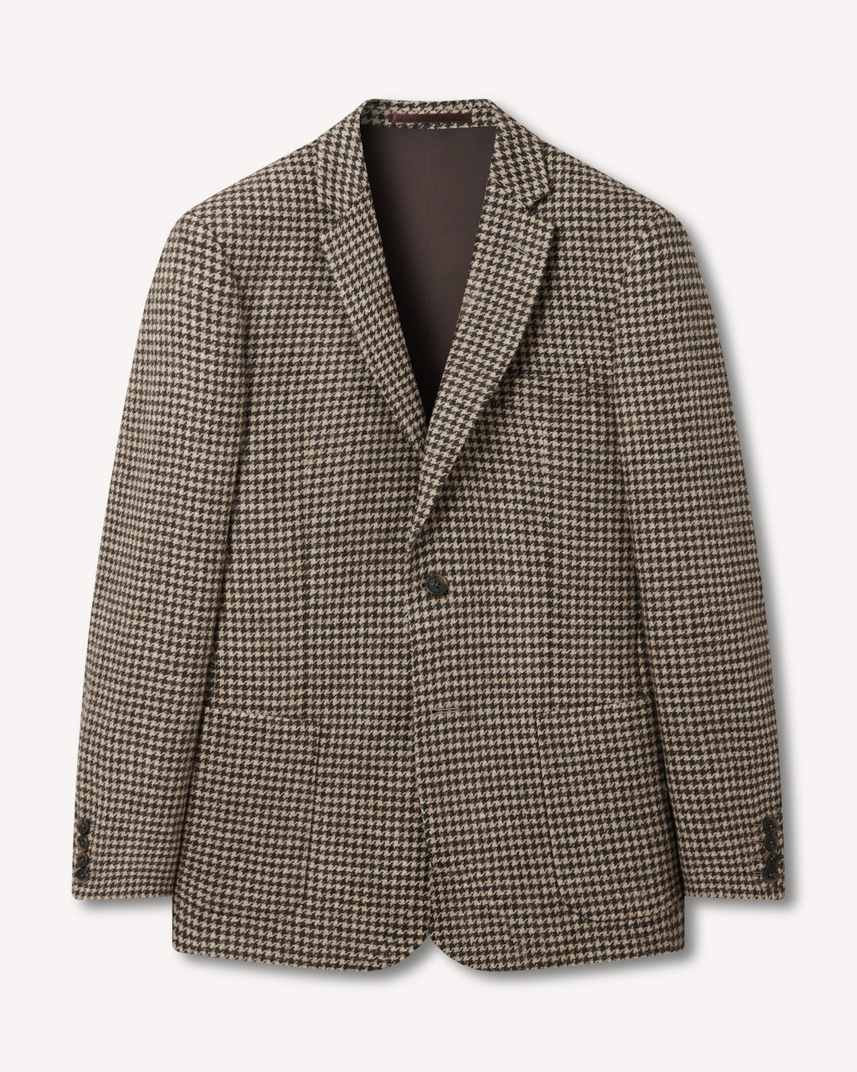 Bernard Weatherill SB2 Large houndstooth Jacket Savile Row Gentlemens Outfitters