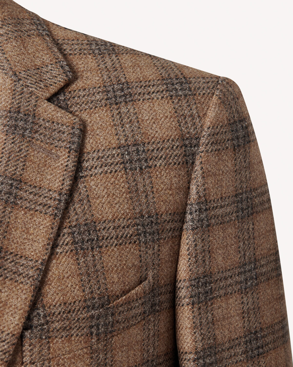 Bernard Weatherill SB2 Win Check Tweed Jacket Browns Savile Row Gentlemens Outfitters