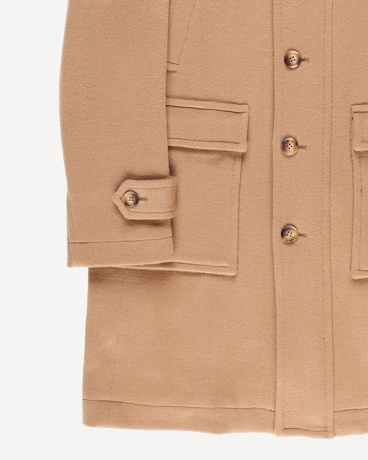 Bernard Weatherill Wool Cashmere Parker Camel Savile Row Gentlemens Outfitters