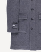 Bernard Weatherill Wool Cashmere Parker Grey Savile Row Gentlemens Outfitters