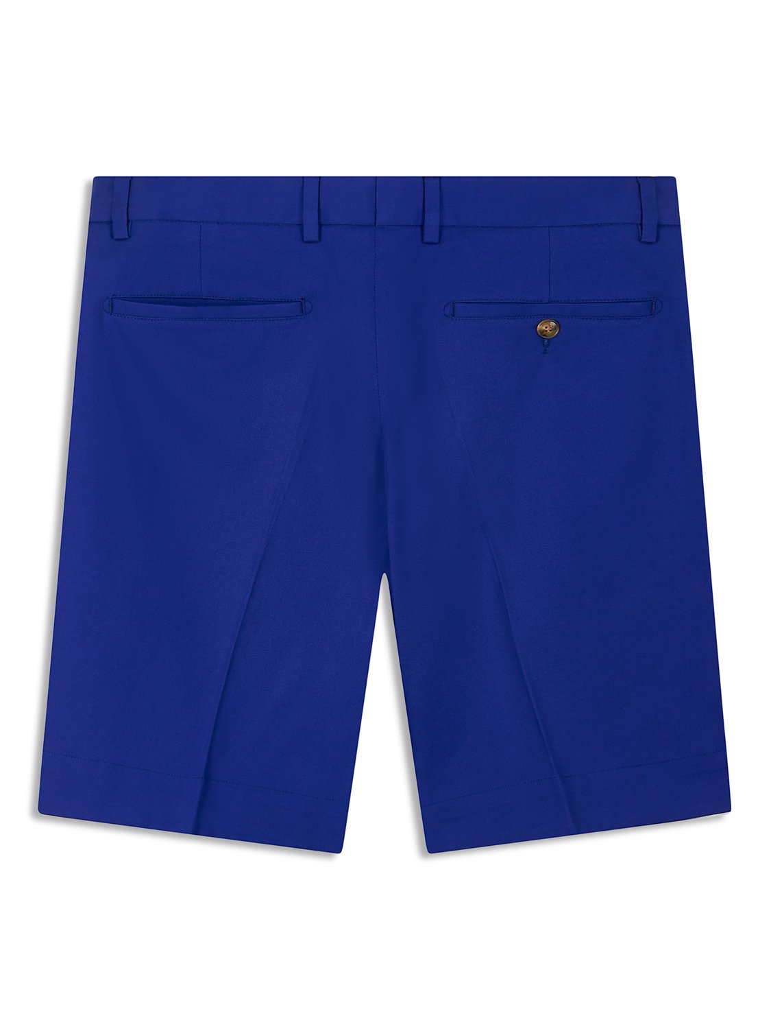Bernard Weatherill BW Classic Cotton Chino Short - Blue Savile Row Gentlemens Outfitters
